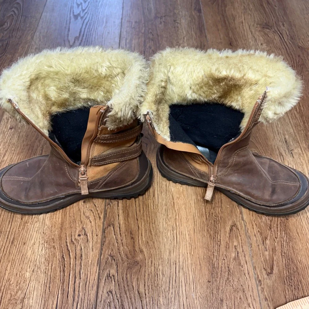 Merrell Decora Chant Winter Boots 200g Select Dry BROWN‎ SUGAR Womens 8.5